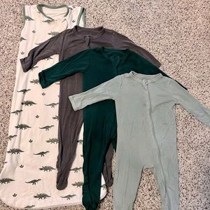 Kyte 3-6 Month Zip Footie and S 1.0Tog Sleepsack